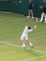 murray serving- Wimbledon Tennis 2011- Tennis London